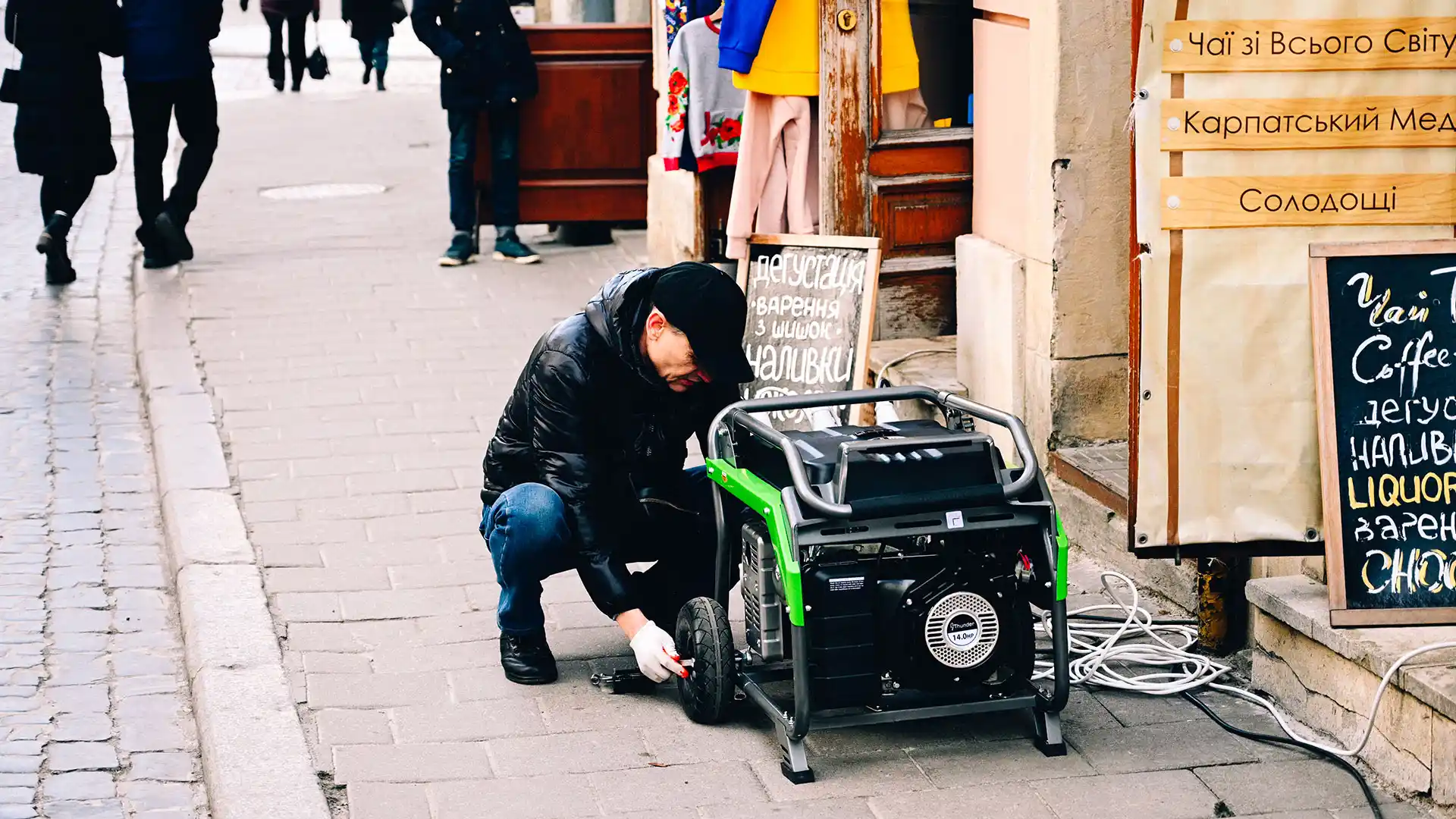 Altruistic Innovations donates generators to Ukraine